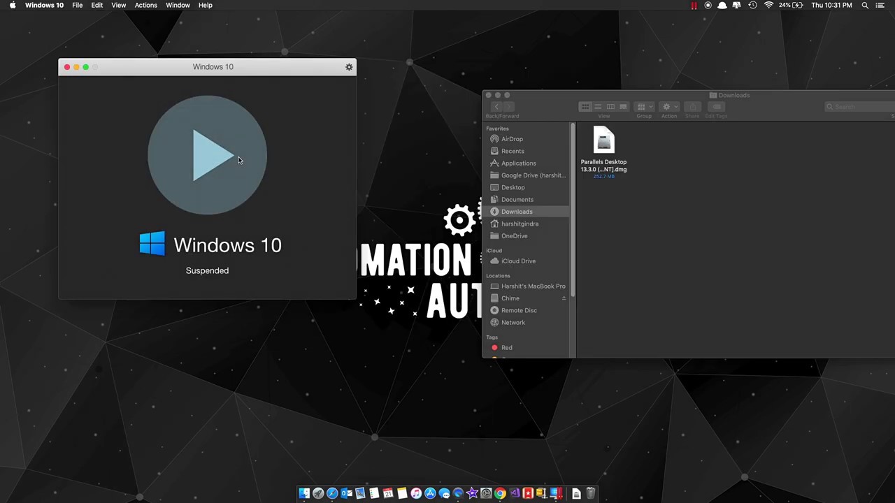 Parallels desktop 13 activation key with crack is best for mac